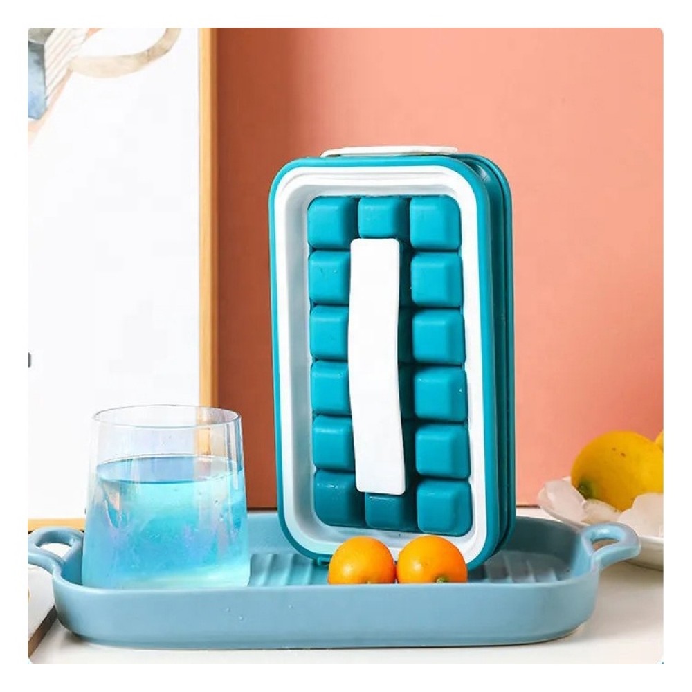 Eiswürfelformen Eis Ball Maker mit Deckel Eis Flasche zum Formen von Eiswürfel