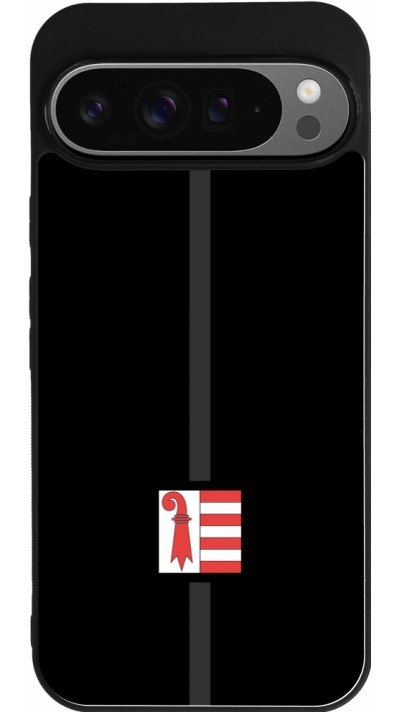 Google Pixel 9 Pro XL Case Hülle - Silikon schwarz Kanton JU schwarz