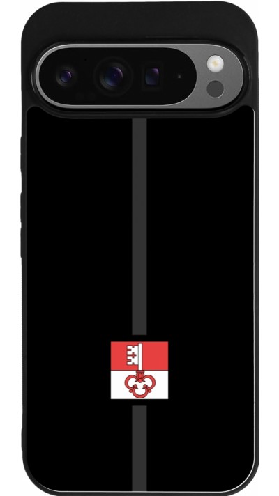 Google Pixel 9 Pro XL Case Hülle - Silikon schwarz Kanton OW schwarz