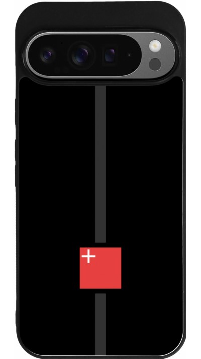 Google Pixel 9 Pro XL Case Hülle - Silikon schwarz Kanton SZ schwarz