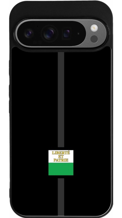 Google Pixel 9 Pro XL Case Hülle - Silikon schwarz Kanton VD schwarz