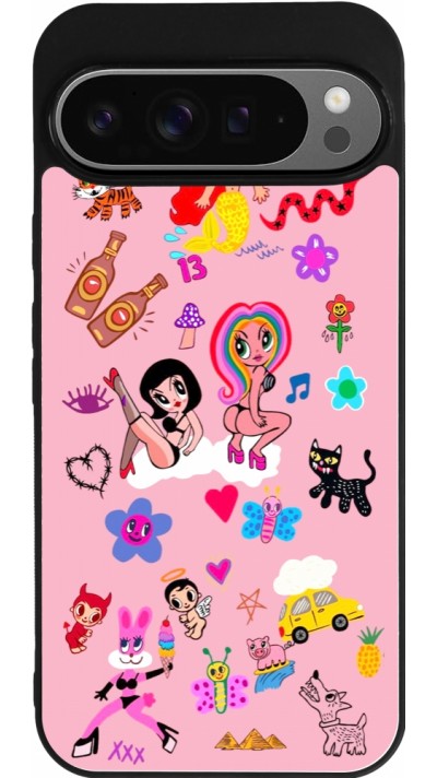 Google Pixel 9 Pro XL Case Hülle - Silikon schwarz Karol G La Bichota Manana Sera Bonito