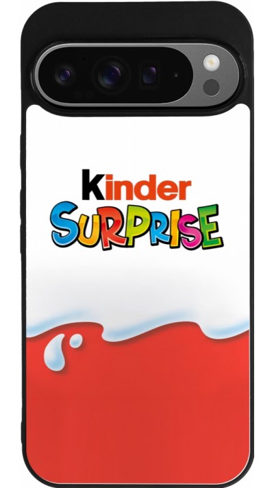 Google Pixel 9 Pro XL Case Hülle - Silikon schwarz Kinder Surprise