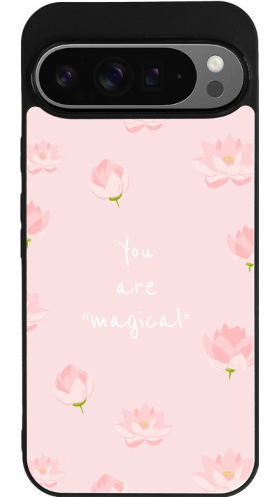 Google Pixel 9 Pro XL Case Hülle - Silikon schwarz Mom 2023 your are magical