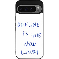 Google Pixel 9 Pro XL Case Hülle - Silikon schwarz Offline is the new luxury
