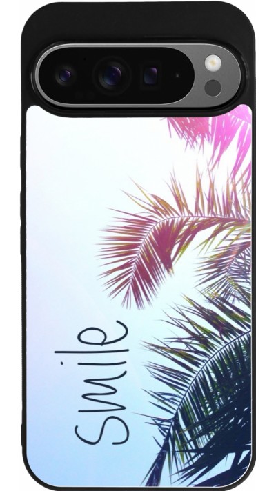Google Pixel 9 Pro XL Case Hülle - Silikon schwarz Smile 05