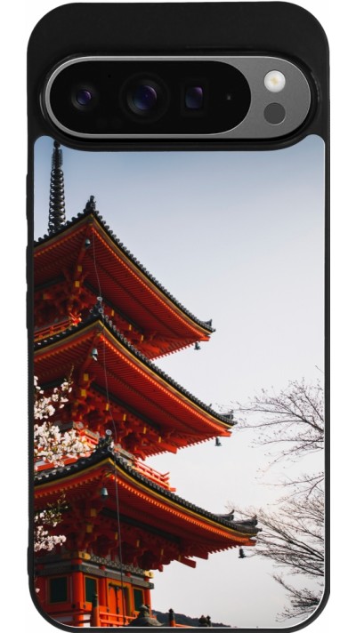 Google Pixel 9 Pro XL Case Hülle - Silikon schwarz Spring 23 Japan