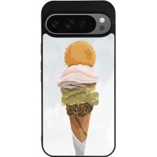 Google Pixel 9 Pro XL Case Hülle - Silikon schwarz Summer 2025 Cornet