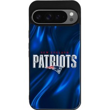 Google Pixel 9 Pro XL Case Hülle - Silikon schwarz Super Bowl 26 Patriots 2