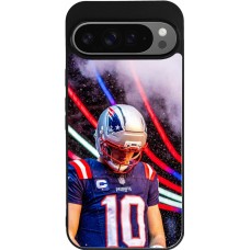 Google Pixel 9 Pro XL Case Hülle - Silikon schwarz Super Bowl 26 Patriots 3