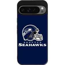 Google Pixel 9 Pro XL Case Hülle - Silikon schwarz Super Bowl 26 Seattle 3