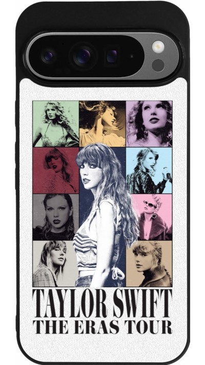 Coque Google Pixel 9 Pro XL - Silicone rigide noir Taylor Swift The Eras Tour