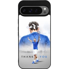 Google Pixel 9 Pro XL Case Hülle - Silikon schwarz Thank you Roger