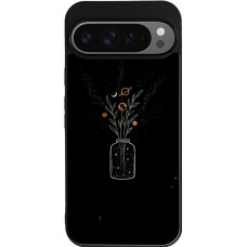 Coque Google Pixel 9 Pro XL - Silicone rigide noir Vase black