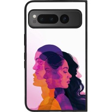 Coque Google Pixel Fold - Silicone rigide noir Womens day 2026 10