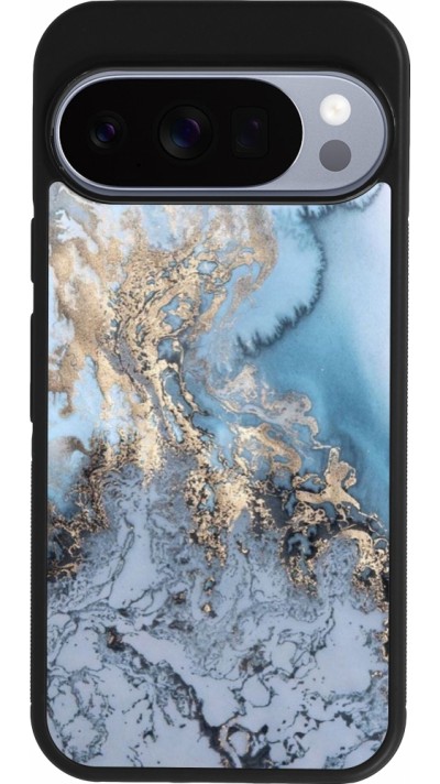 Coque Google Pixel 10 / Pixel 10 Pro - Silicone rigide noir Marble 04