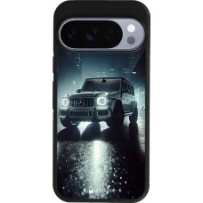Coque Google Pixel 10 / Pixel 10 Pro - Silicone rigide noir Mercedes G AMG Night