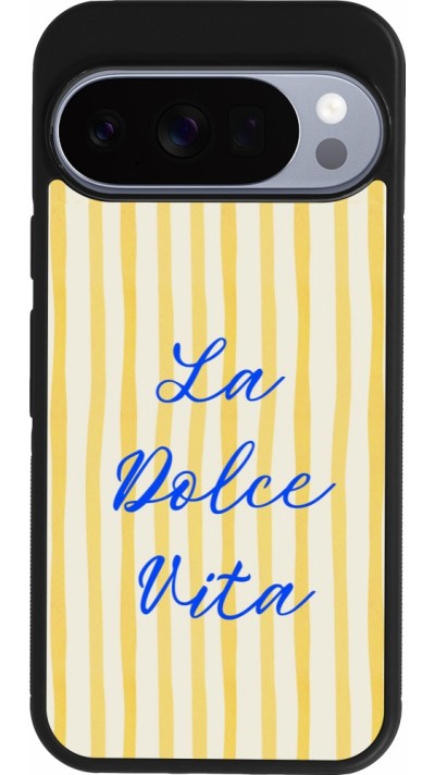 Google Pixel 10 / Pixel 10 Pro Case Hülle - Silikon schwarz The good life 2026
