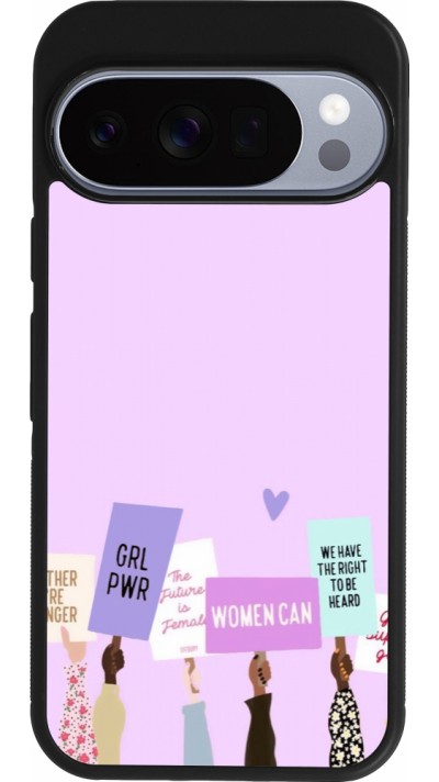 Coque Google Pixel 10 / Pixel 10 Pro - Silicone rigide noir Womens day 2026 9