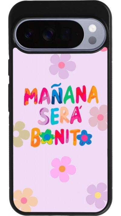 Coque Google Pixel 10 Pro XL - Silicone rigide noir Karol G Manana sera bonito