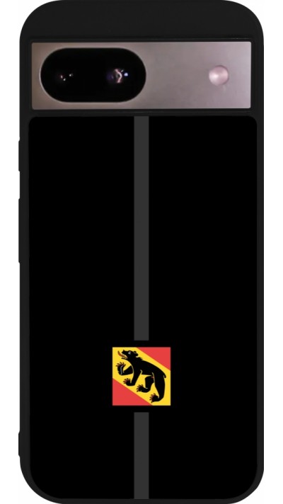 Google Pixel 8a Case Hülle - Silikon schwarz Kanton BE schwarz