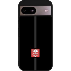 Google Pixel 8a Case Hülle - Silikon schwarz Kanton NW schwarz