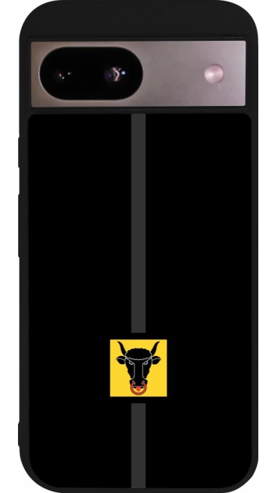 Google Pixel 8a Case Hülle - Silikon schwarz Kanton UR schwarz