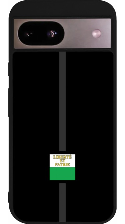 Google Pixel 8a Case Hülle - Silikon schwarz Kanton VD schwarz