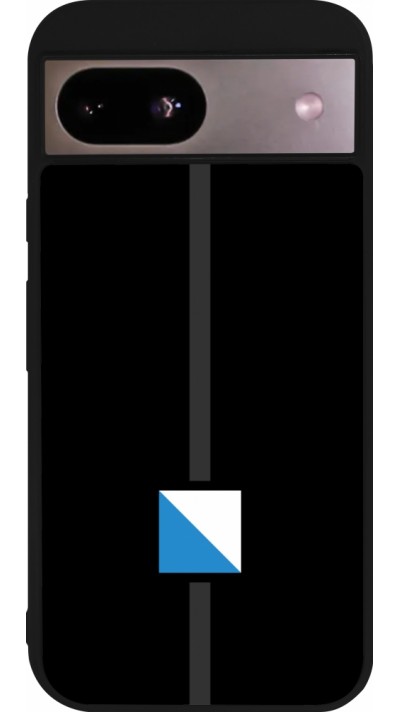 Google Pixel 8a Case Hülle - Silikon schwarz Kanton ZH schwarz