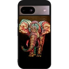 Coque Google Pixel 8a - Silicone rigide noir Elephant 02