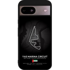 Coque Google Pixel 8a - Silicone rigide noir F1 Track 2025 Abu Dhabi