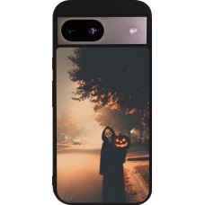 Google Pixel 8a Case Hülle - Silikon schwarz Halloween 2025 Scream