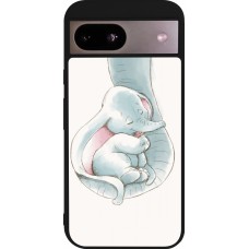 Coque Google Pixel 8a - Silicone rigide noir Mom 1903