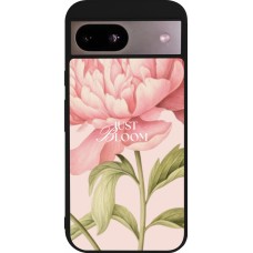 Coque Google Pixel 8a - Silicone rigide noir Just Bloom Spring 2026