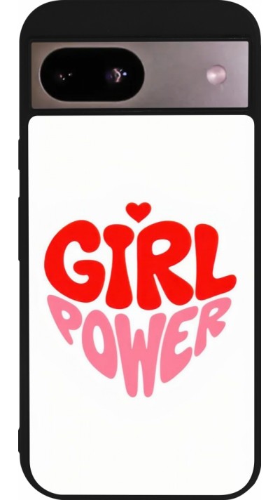 Coque Google Pixel 8a - Silicone rigide noir Womens day 2026 6
