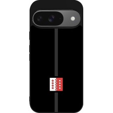 Google Pixel 9 / Pixel 9 Pro Case Hülle - Silikon schwarz Kanton VS schwarz