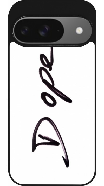 Google Pixel 9 / Pixel 9 Pro Case Hülle - Silikon schwarz Dope