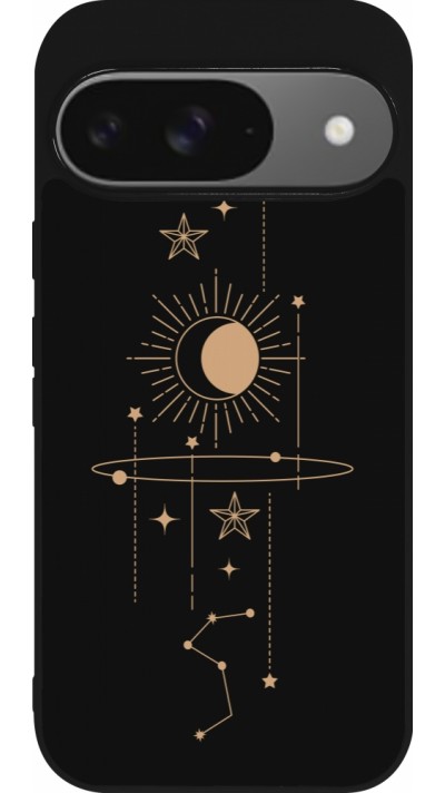 Coque Google Pixel 9 / Pixel 9 Pro - Silicone rigide noir Spring 23 astro Coque Google Pixel 9 / Pixel 9 Pro - Silicone rigide noir Spring 23 astro