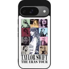 Google Pixel 9 / Pixel 9 Pro Case Hülle - Silikon schwarz Taylor Swift The Eras Tour