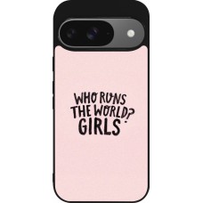 Google Pixel 9 / Pixel 9 Pro Case Hülle - Silikon schwarz Womens day 2026 3