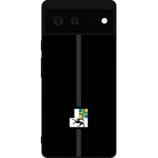 Google Pixel 6 Case Hülle - Silikon schwarz Kanton GR schwarz