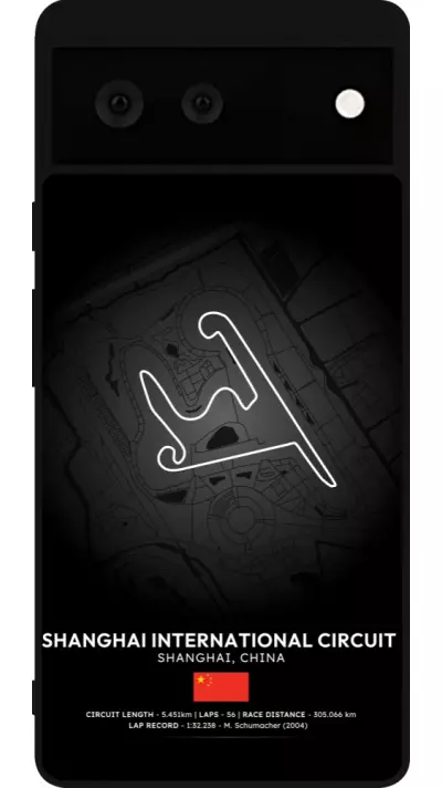 Coque Google Pixel 6 - Silicone rigide noir F1 Track 2025 China