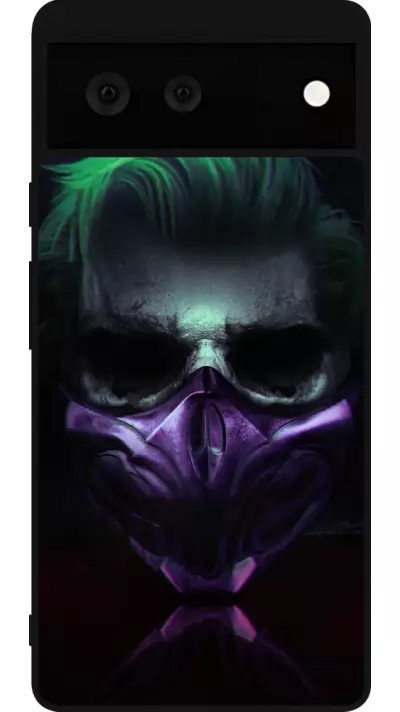 Coque Google Pixel 6 - Silicone rigide noir Halloween 20 21