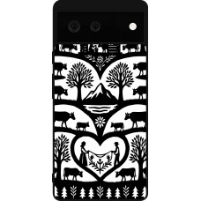 Google Pixel 6 Case Hülle - Silikon schwarz Poya Schweiz 2