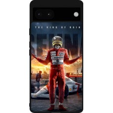 Coque Google Pixel 6a - Silicone rigide noir Senna The King of Rain