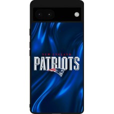 Coque Google Pixel 6a - Silicone rigide noir Super Bowl 26 Patriots 2