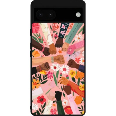 Coque Google Pixel 6a - Silicone rigide noir Womens day 2026 8