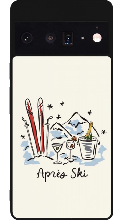 Coque Google Pixel 6 Pro - Silicone rigide noir After the sky 2026