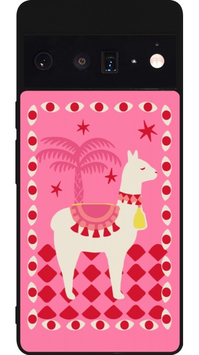 Coque Google Pixel 6 Pro - Silicone rigide noir Alpaca 2026