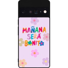 Coque Google Pixel 6 Pro - Silicone rigide noir Karol G Manana sera bonito